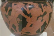 Herakles73.png (342 KB) Red-Figure column-krater circa 470 BCE. depicting Herakles fighting with King Busiris of Egypt.