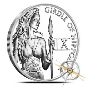 Coin depicting Hipolyta wearing the Girdle which Herakles came to pick up