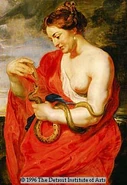 Hygeia, Goddess of Health, (by Peter Paul Rubens)