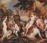 Diana and Callisto by Titian.