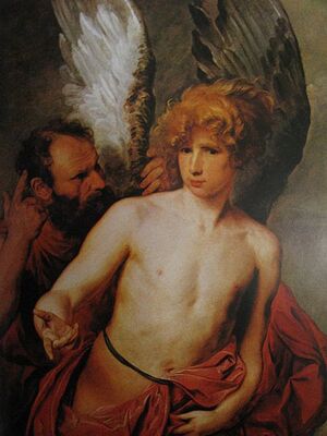 Daedalus and Icarus, by van Dyck