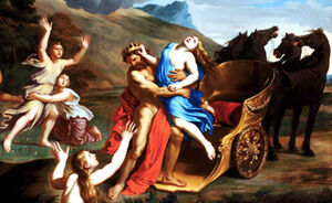 Hades abduction of Persephone