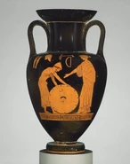 Hephaistos and Thetis