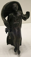 170px-Arte romana, statuetta di nyx o selene, I secolo ac
