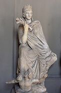 The Tyche of Antioch, Roman copy of a bronze by Eutychides (Galleria dei Candelabri, Vatican Museums)