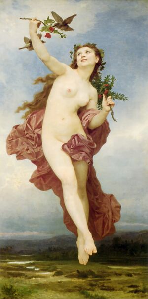 William-Adolphe Bouguereau (1825-1905) - Day (1881)