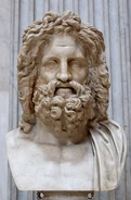 Bust of Zeus.