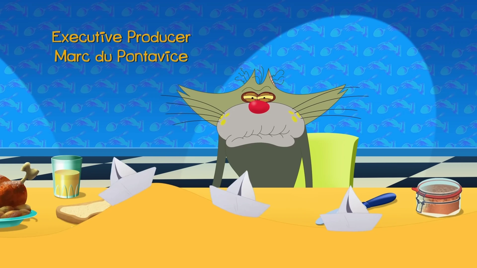 Oggy and the Cockroaches | Green around the gills Wiki | Fandom, image size:1920x1080