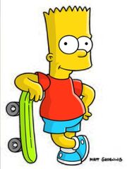 Bart with his skateboard.jpg
