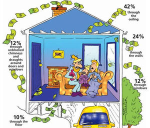 Energy efficient house