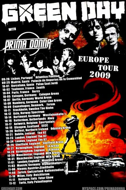 21st Century Breakdown World Tour | Green Day Wiki | Fandom