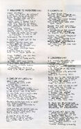 English Lyrics Page 1