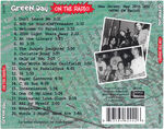 On the Radio - Back Cover