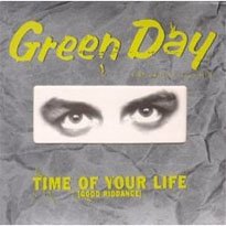 guitar chords green day time of your life