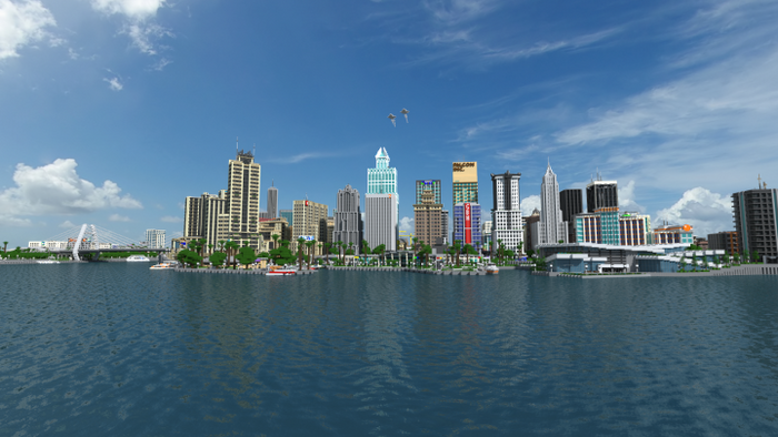 Tour the 'Minecraft' city that took 2 years to build