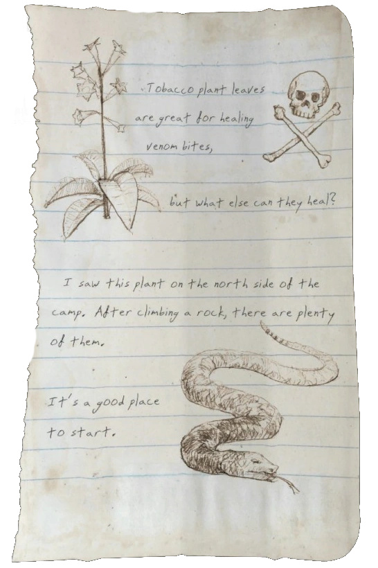 Tobacco Plant Notes Official Green Hell Wiki