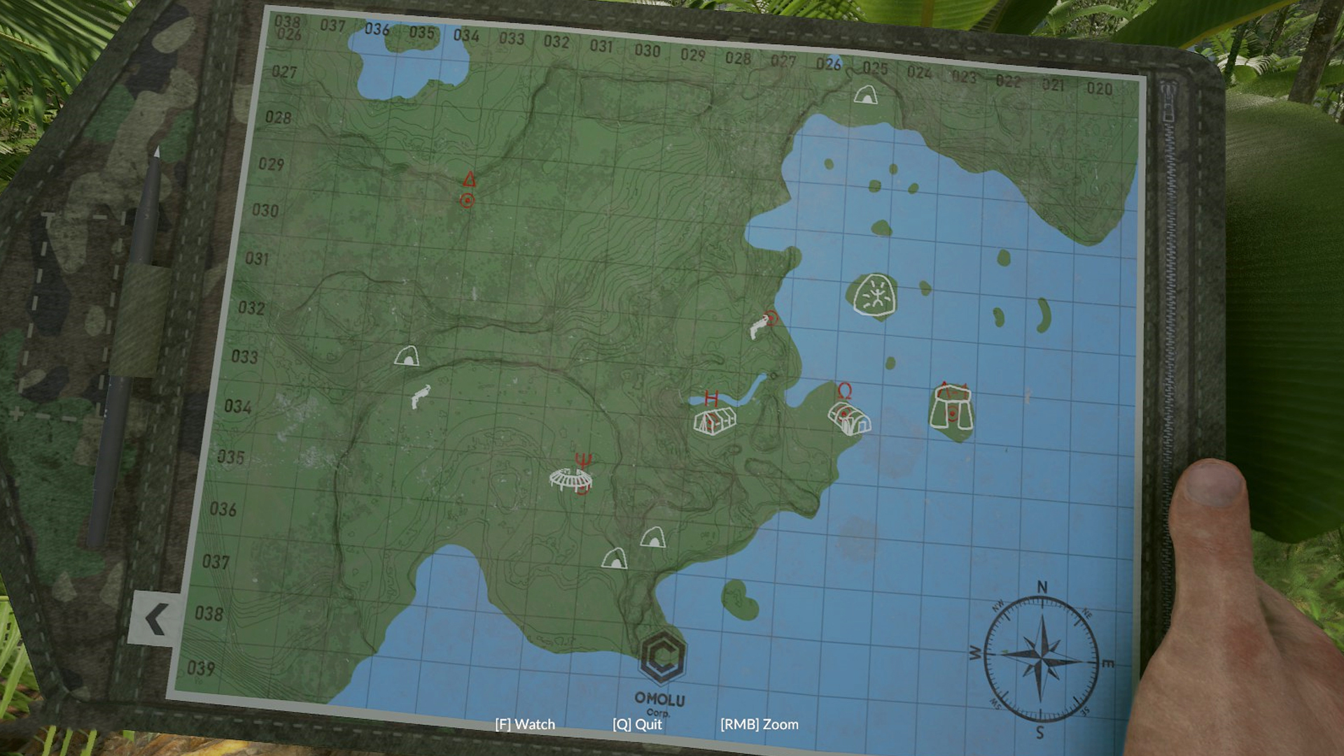 green hell map locations