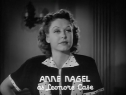 Anne Nagel as Lenore Case