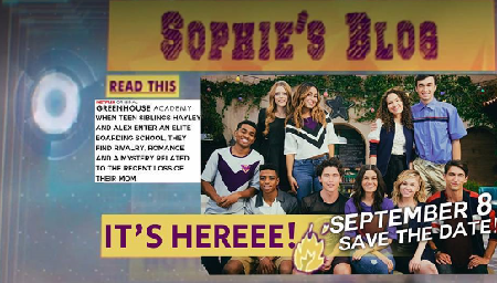 Sophie's Greenhouse Blog, Greenhouse Academy Wiki