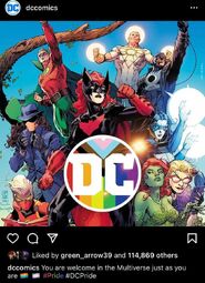 Pride 2021 DC Comics IG Post