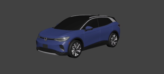 2022 Volkswagen ID.4 AEB Test! - Roblox Greenville 