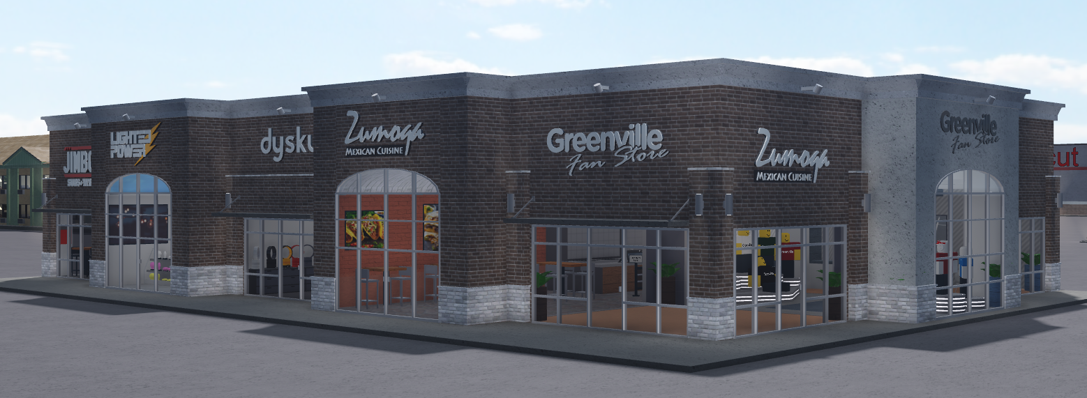 Greenville Strip Mall Greenville Wisconsin Wiki Fandom - greenville wisconsin roblox wiki