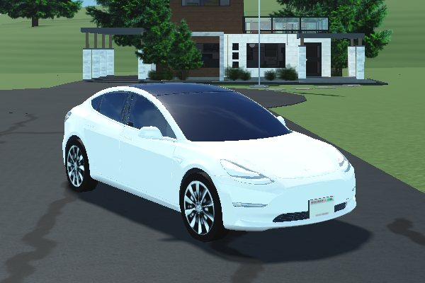 2018 Tesla Model 3 Greenville Beta Roblox Wiki Fandom - roblox games greenville beta