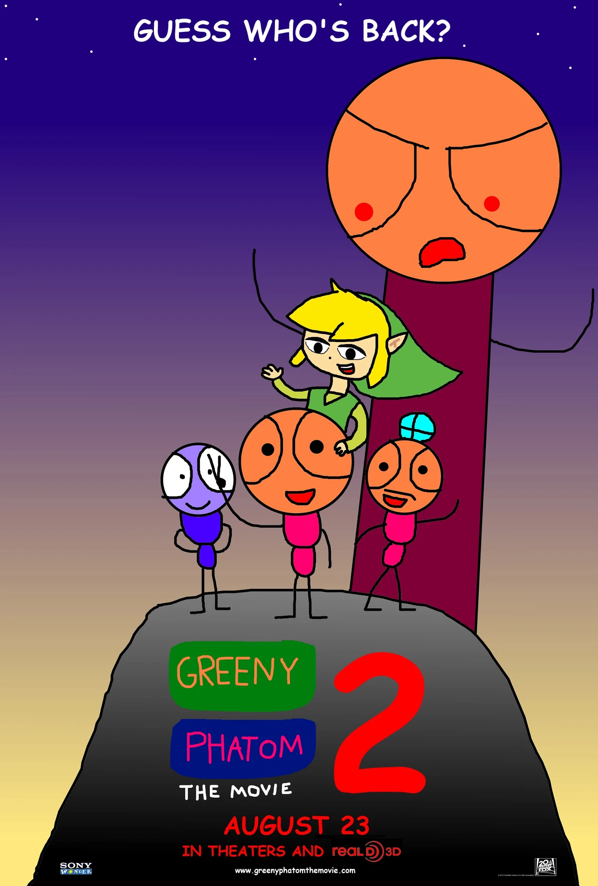 Greeny Phatom The Movie 2 Greenytoons Universe Wikia Fandom