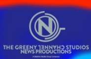 The Greeny Channel Studios News Productions logo, used in morning talk shows and news programs.