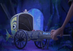 The spirit disguised as a cart.