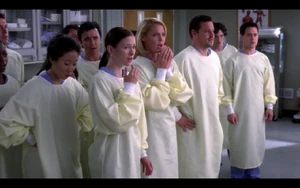 Intern Leo Byrider (second from left)