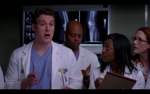 Intern Pierce Halley (left)