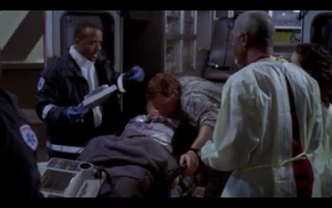 Paramedic (left)
