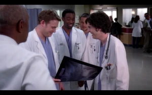 Intern Pierce (left)