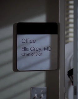  conference room placard during 