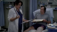 Callie Torres and Broken Leg Guy