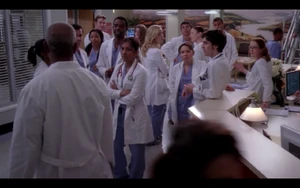 Intern Claire (second from left), Intern Megan (far right), Intern Leo Byrider (far left), Intern Pierce (third from left)