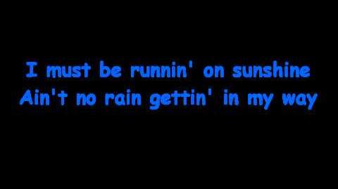 "Running on Sunshine" - Jesus Jackson