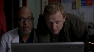 Richard Webber and Owen Hunt