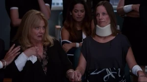 Barbara Davis (left)