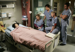 Cristina after her miscarriage.