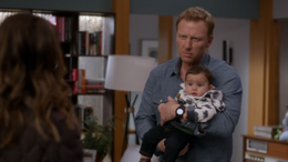 Owen and baby Leo.