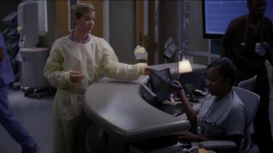 Leah Murphy and ER Nurse Dominique