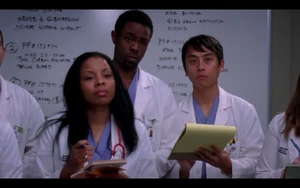 Intern Claire (left)