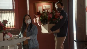 Flower Delivery Woman