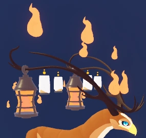 Flaming Lantern Antlers Griffin S Destiny Wiki Fandom