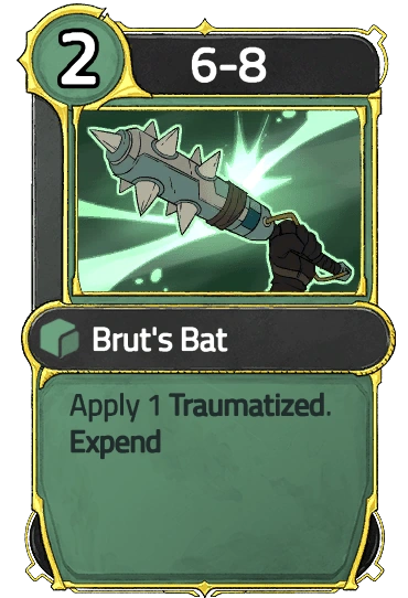 Brut's Bat - Griftlands Wiki