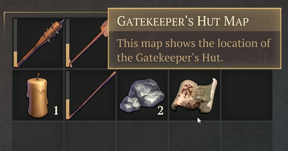 Gatekeeper's Hut Map