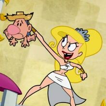 Eris Gallery The Grim Adventures Of Billy And Mandy Wiki Fandom Parodied when grim, billy, and mandy entered a sanctuary filled with the hourglasses of every human being on earth. the grim adventures of billy and mandy