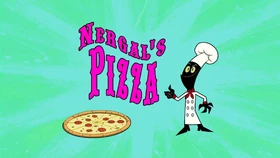 Nergal's Pizza Title Card